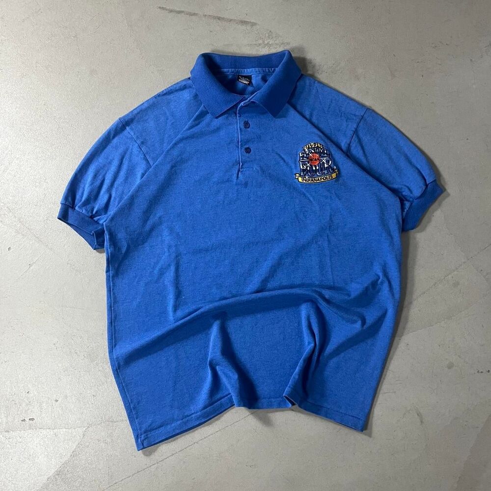 Screen-stars Men's Blue Polo-shirts